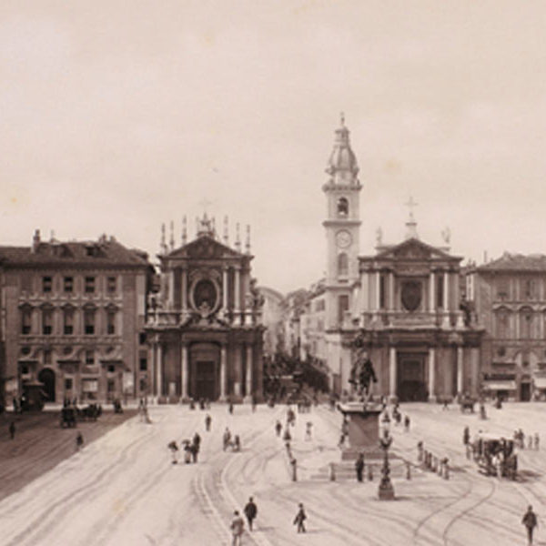 Antica Torino Disegno Epoca