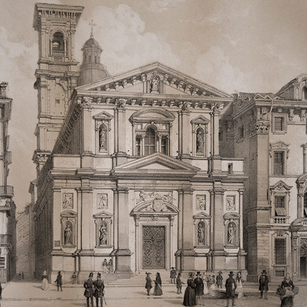 Antica Torino Disegno Epoca